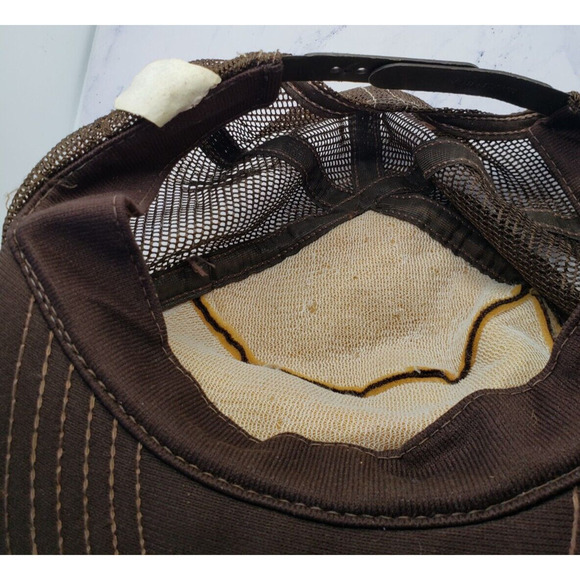 Keltgen Seed Mesh Trucker Snapback Hat Company Logo Made In USA Farmer Cap - Picture 6 of 7